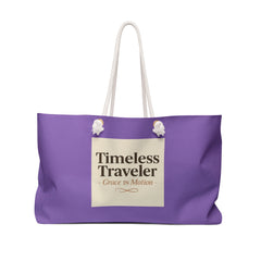 Timeless Traveler – Grace in Motion Weekender Bag for Stylish Women Over 50