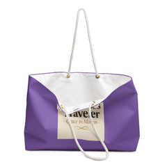 Timeless Traveler – Grace in Motion Weekender Bag for Stylish Women Over 50