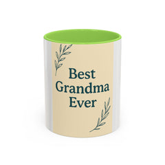 Best Grandma Ever Colorful Mug - Unique Gift for Grandma, Thoughtful Coffee Mug, Great for Mother s Day, Birthday