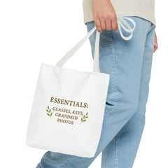 Essentials Tote Bag - Perfect for Grandma, Stylish Shopping, Beach Days, Gifts for Her, Personalized Bag