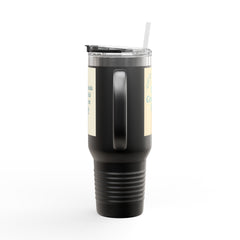 Grandma's Peaceful Moment Insulated Travel Mug | 40oz for Coffee Lovers, Eco-Friendly, Personalized Gift, Perfect for Holidays, Travel
