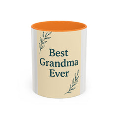 Best Grandma Ever Colorful Mug - Unique Gift for Grandma, Thoughtful Coffee Mug, Great for Mother s Day, Birthday