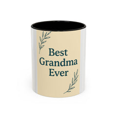 Best Grandma Ever Colorful Mug - Unique Gift for Grandma, Thoughtful Coffee Mug, Great for Mother s Day, Birthday