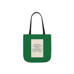 Canvas Tote Bag with Colorful Straps - Perfect Gift for Grandmothers