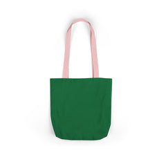 Canvas Tote Bag with Colorful Straps - Perfect Gift for Grandmothers