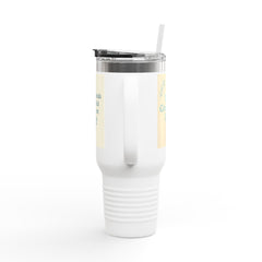 Grandma's Peaceful Moment Insulated Travel Mug | 40oz for Coffee Lovers, Eco-Friendly, Personalized Gift, Perfect for Holidays, Travel