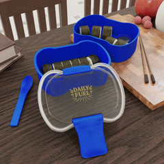 Two-Tier Bento Box: Meal Prep Container, Lunch Box, Eco-Friendly Food Storage, Picnic Accessory