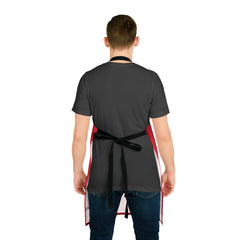 Retired Chef Apron - AOP with 5-Color Straps, Gift for Cooking Enthusiasts, Fun Kitchen Accessory, Perfect for Retirement Parties