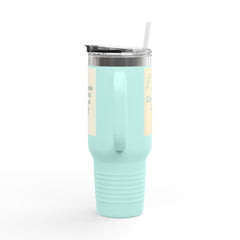 Grandma's Peaceful Moment Insulated Travel Mug | 40oz for Coffee Lovers, Eco-Friendly, Personalized Gift, Perfect for Holidays, Travel