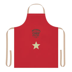 Retired Chef Apron - AOP with 5-Color Straps, Gift for Cooking Enthusiasts, Fun Kitchen Accessory, Perfect for Retirement Parties