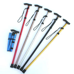 Foldable Aluminum Walking Cane – Lightweight Support for Seniors
