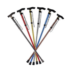 Foldable Aluminum Walking Cane – Lightweight Support for Seniors