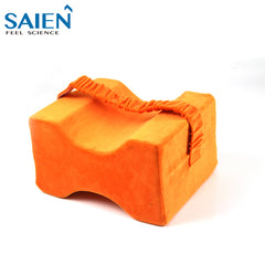 Orthopedic Memory Foam Knee Pillow with Strap – Gentle Sleep Support