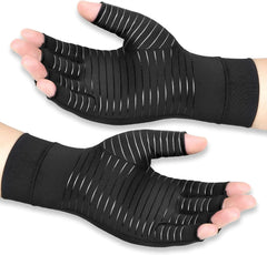 Gentle Compression Hand Support Gloves for Seniors – Ease Joint Pain
