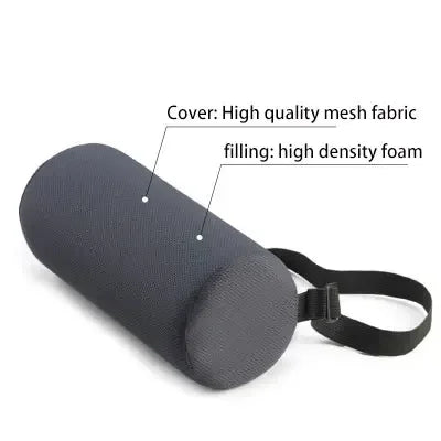 Comfort Roll Pillow for Lower Back – Gentle Support for Daily Sitting Relief