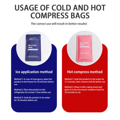 Reusable Hot & Cold Gel Pack – Natural Relief for Pain, Swelling & Strains