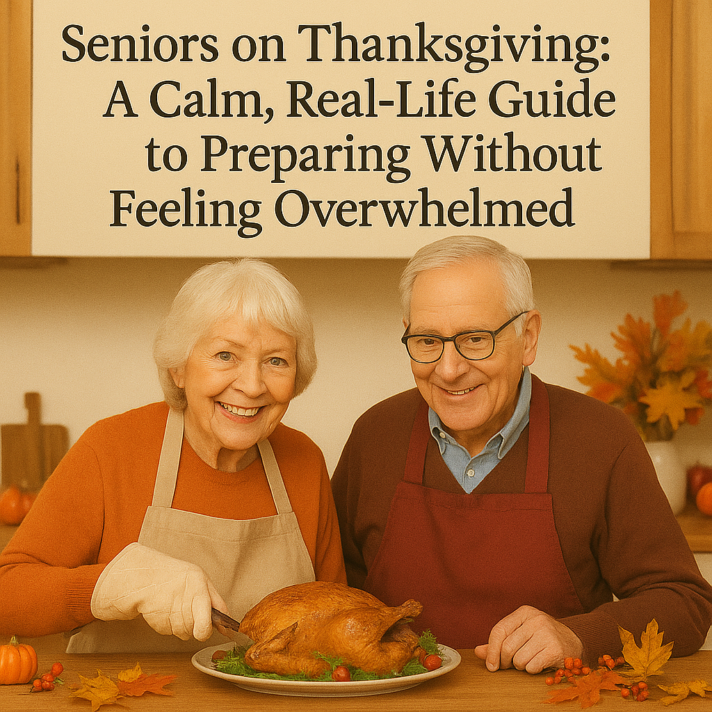 Seniors on Thanksgiving: A Calm, Real-Life Guide to Preparing Without Feeling Overwhelmed
