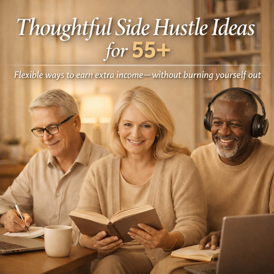 Thoughtful Side Hustle Ideas for 55+