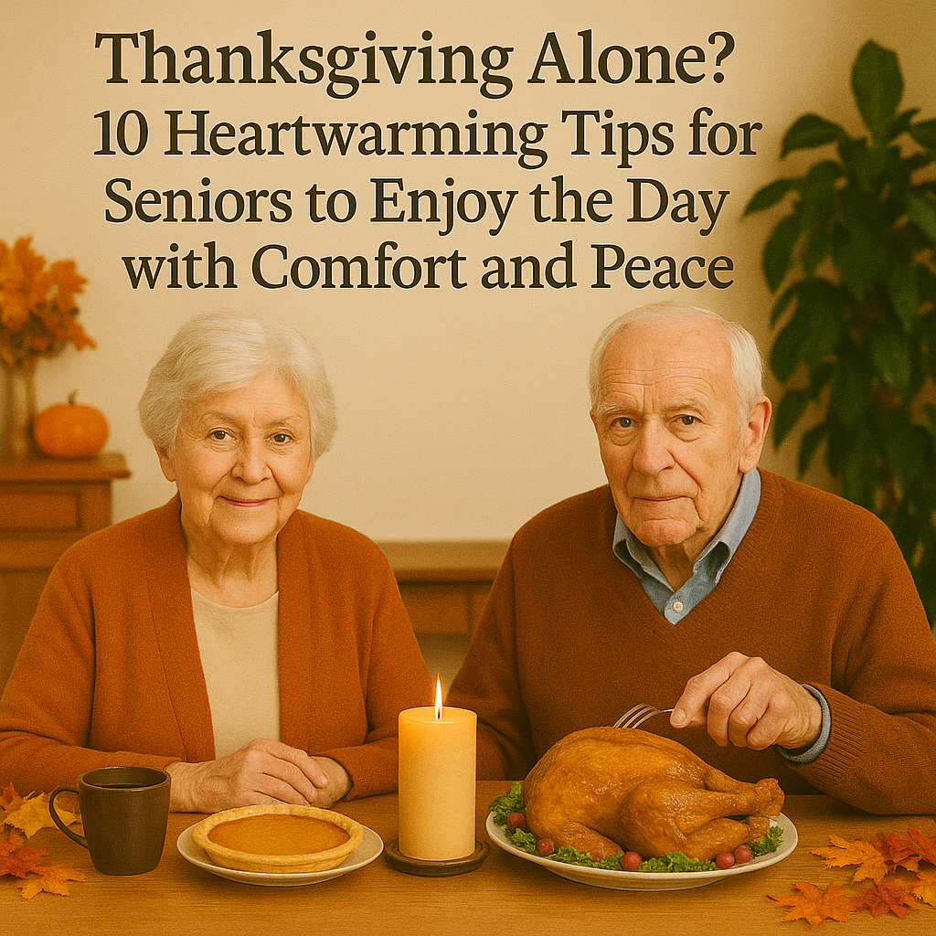 Thanksgiving Alone? 10 Heartwarming Tips for Seniors to Enjoy the Day with Comfort and Peace