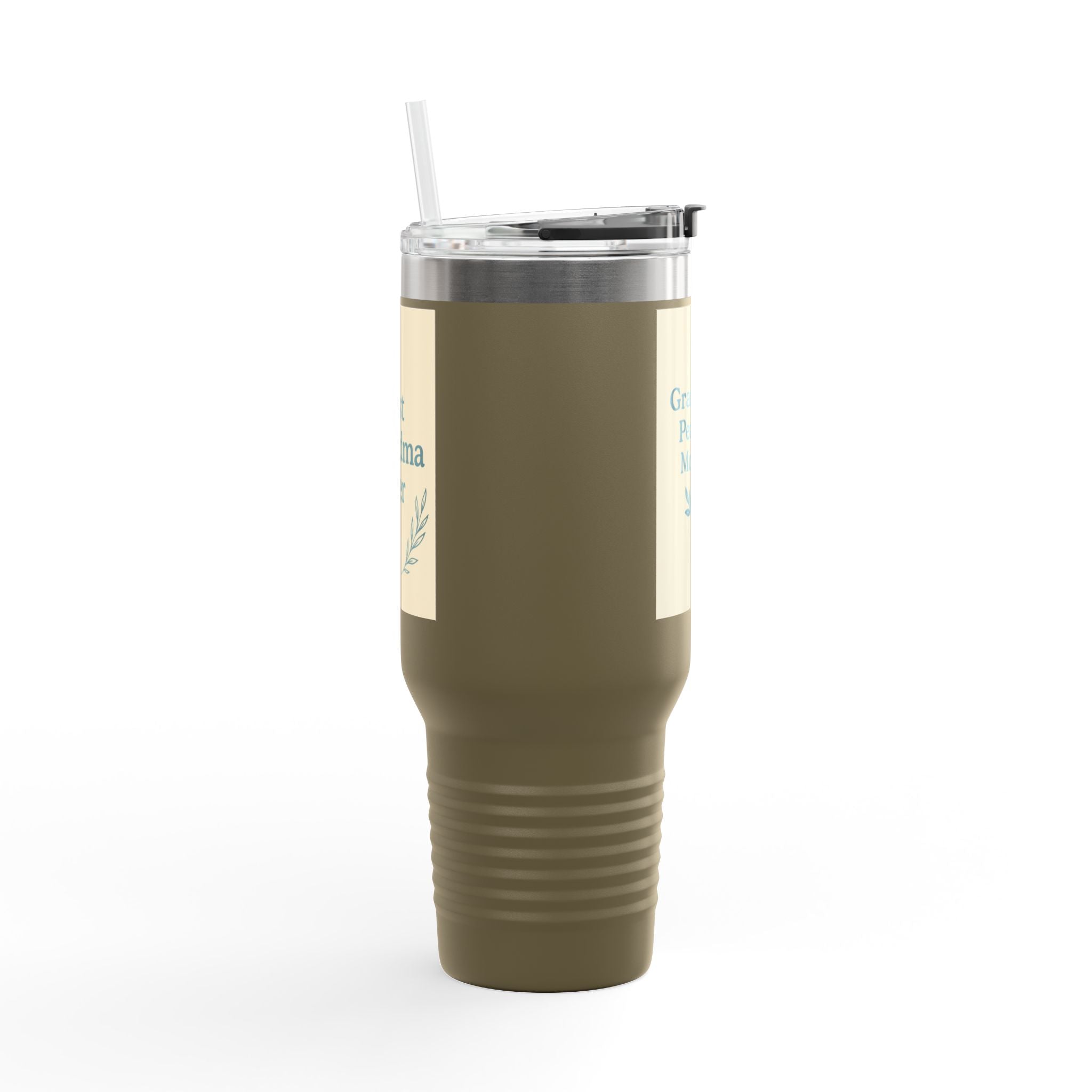 Grandma's Peaceful Moment Insulated Travel Mug | 40oz for Coffee Lovers, Eco-Friendly, Personalized Gift, Perfect for Holidays, Travel