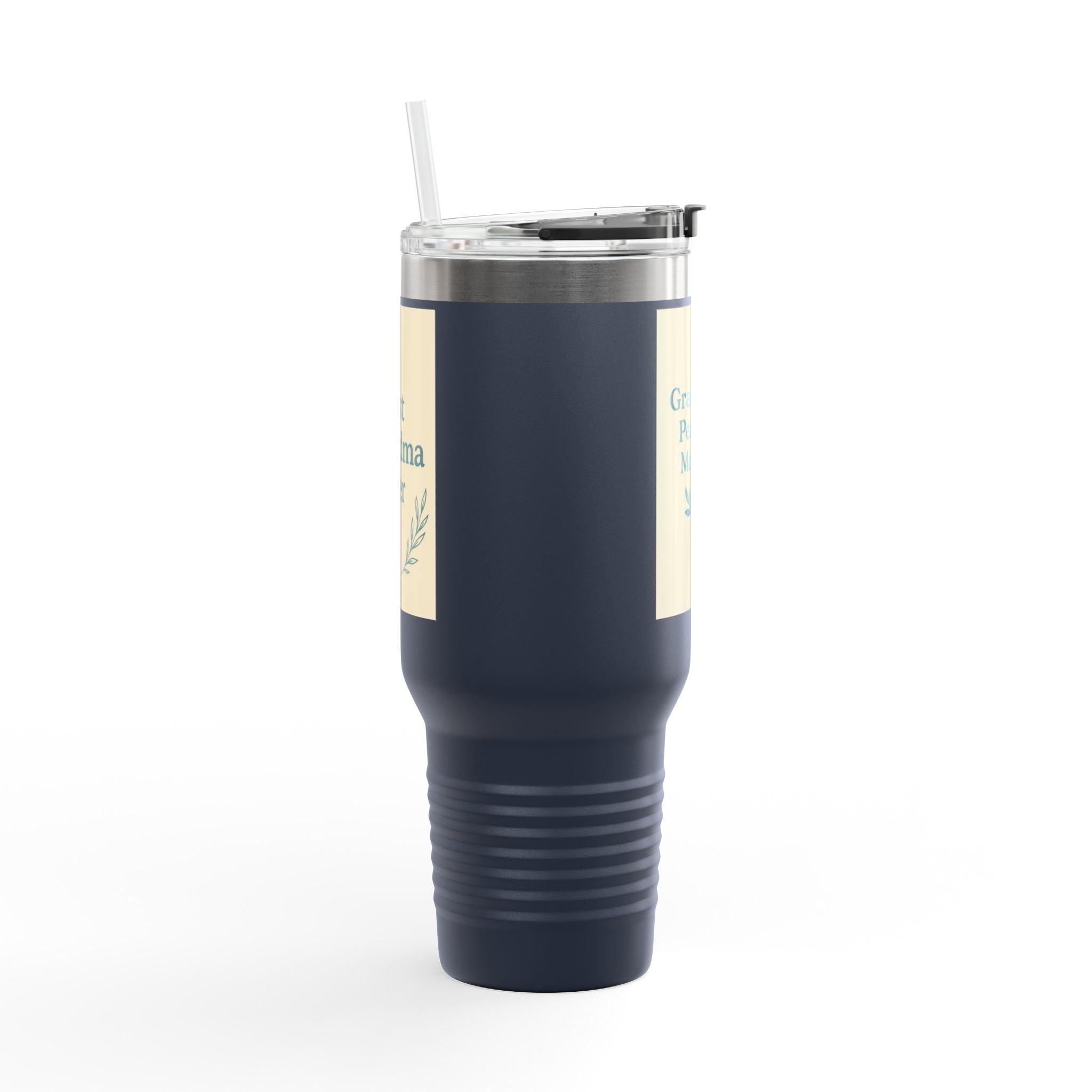 Grandma's Peaceful Moment Insulated Travel Mug | 40oz for Coffee Lovers, Eco-Friendly, Personalized Gift, Perfect for Holidays, Travel
