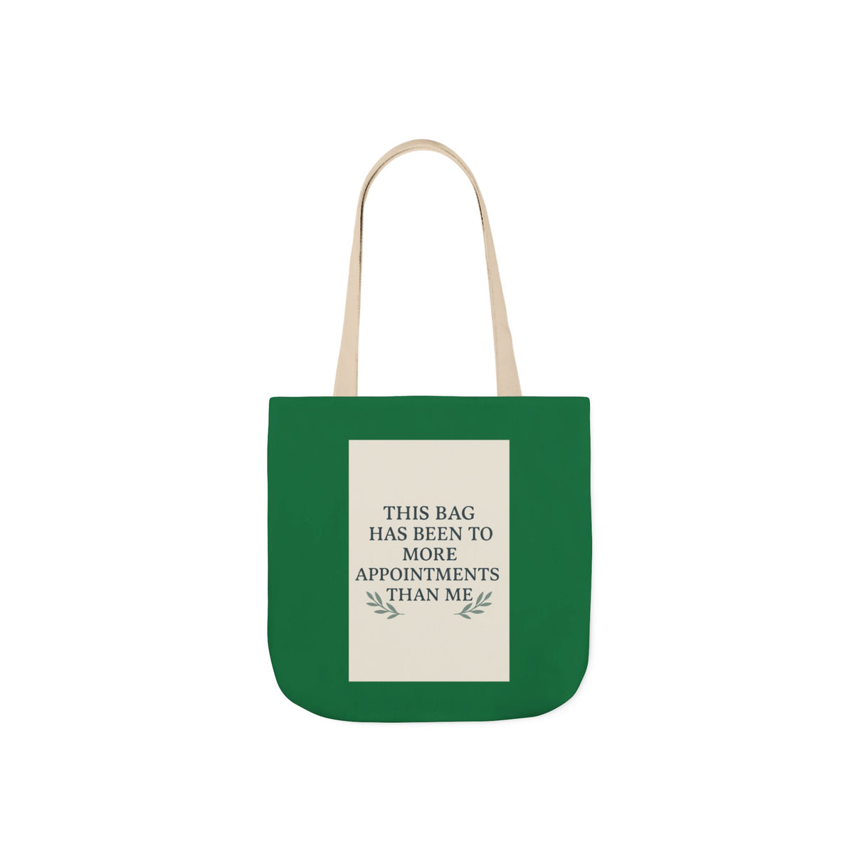 Canvas Tote Bag with Colorful Straps - Perfect Gift for Grandmothers