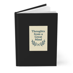 Grandparents Gift Hardcover Journal Matte, Great Mind Thoughts, Notebook for Grandparents, Memory Book, Gift for Elderly, Personal Journal