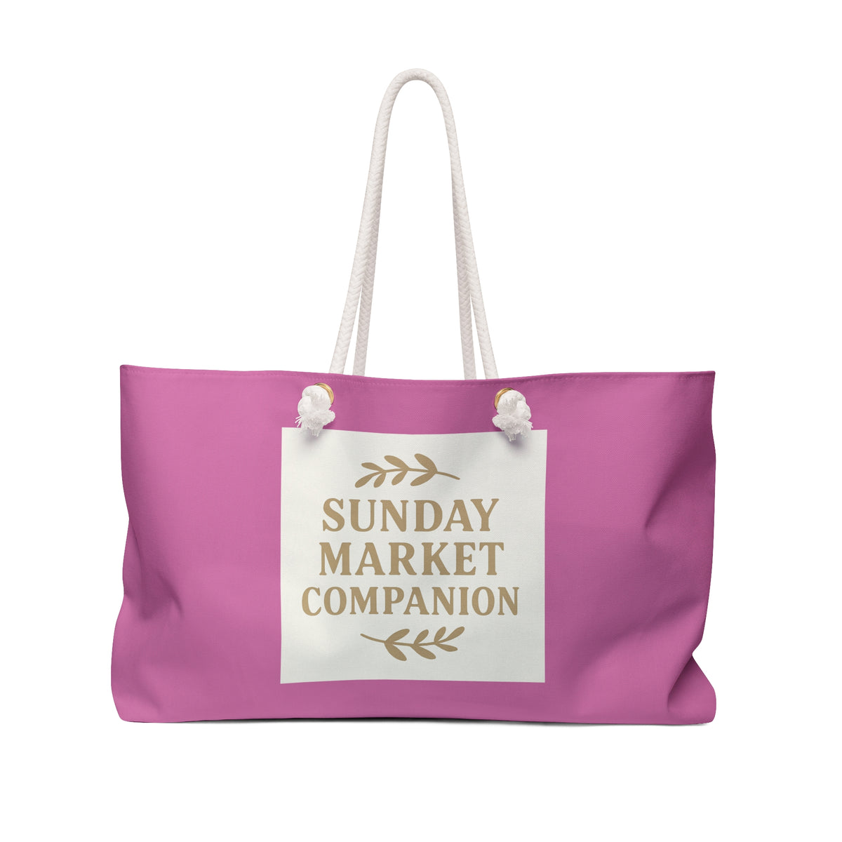 Spacious Weekend Bag, Stylish Tote for Market Visits, Travel Companion, Everyday Use, Perfect Gift for elderly loved ones