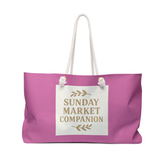 Spacious Weekend Bag, Stylish Tote for Market Visits, Travel Companion, Everyday Use, Perfect Gift for elderly loved ones