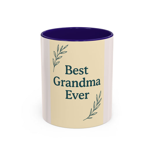 Best Grandma Ever Colorful Mug - Unique Gift for Grandma, Thoughtful Coffee Mug, Great for Mother s Day, Birthday