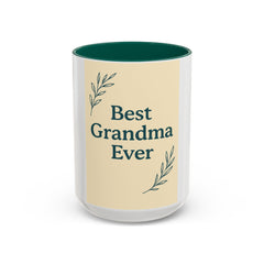 Best Grandma Ever Colorful Mug - Unique Gift for Grandma, Thoughtful Coffee Mug, Great for Mother s Day, Birthday