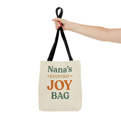 Nana's Everyday Joy Tote Bag, Perfect Gift for Grandmothers, Eco-Friendly Shopping Bag, Yellow All-Over Print, Birthday, Mother's Day, [...]
