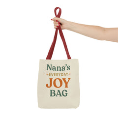 Nana's Everyday Joy Tote Bag, Perfect Gift for Grandmothers, Eco-Friendly Shopping Bag, Yellow All-Over Print, Birthday, Mother's Day, [...]