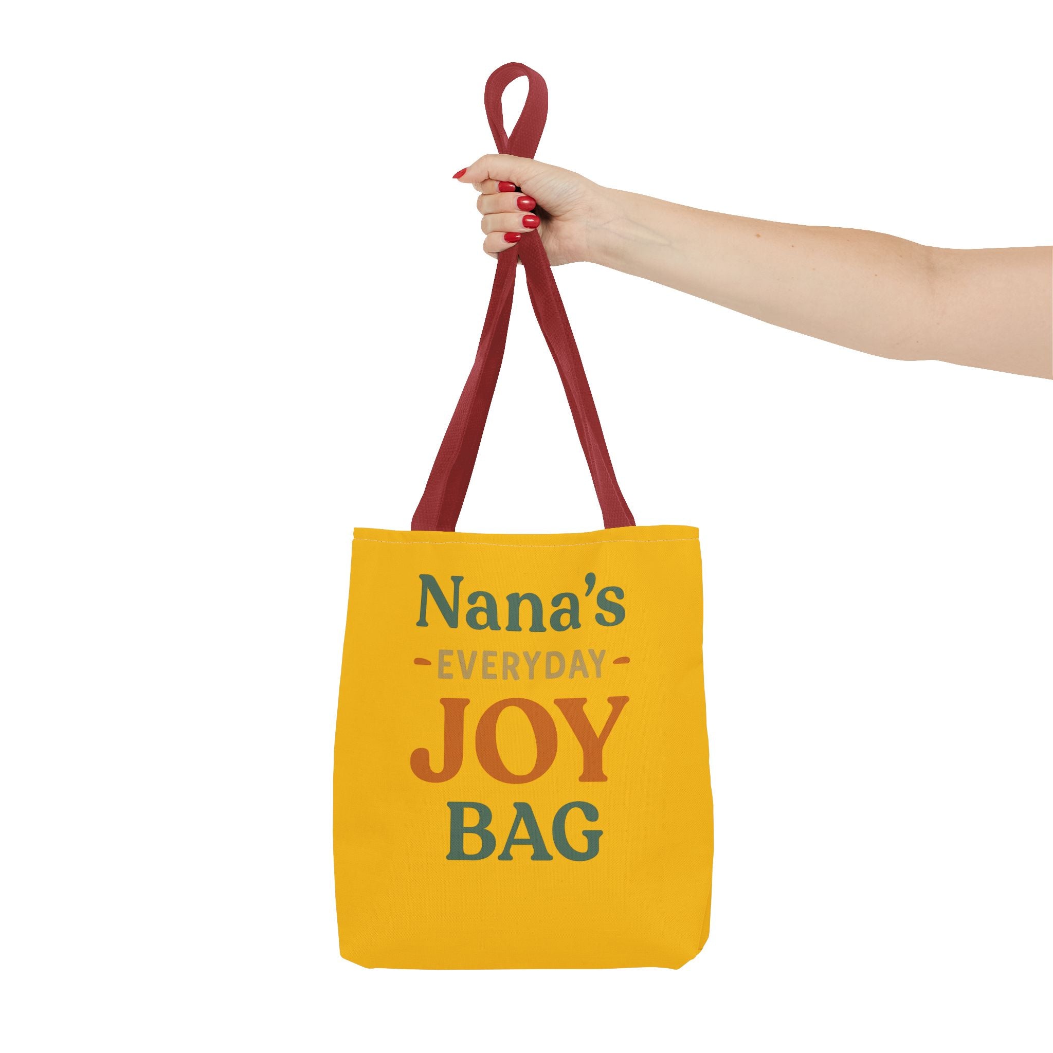 Nana's Everyday Joy Tote Bag, Perfect Gift for Grandmothers, Eco-Friendly Shopping Bag, Yellow All-Over Print, Birthday, Mother's Day, [...]