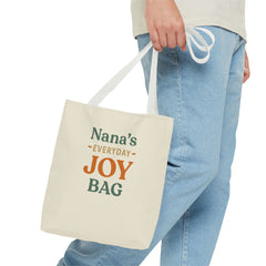 Nana's Everyday Joy Tote Bag, Perfect Gift for Grandmothers, Eco-Friendly Shopping Bag, Yellow All-Over Print, Birthday, Mother's Day, [...]