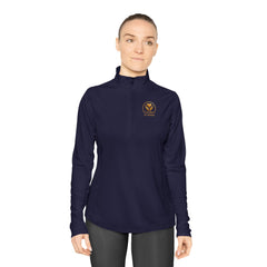 Vintage Stretch Action Ladies Quarter-Zip Pullover