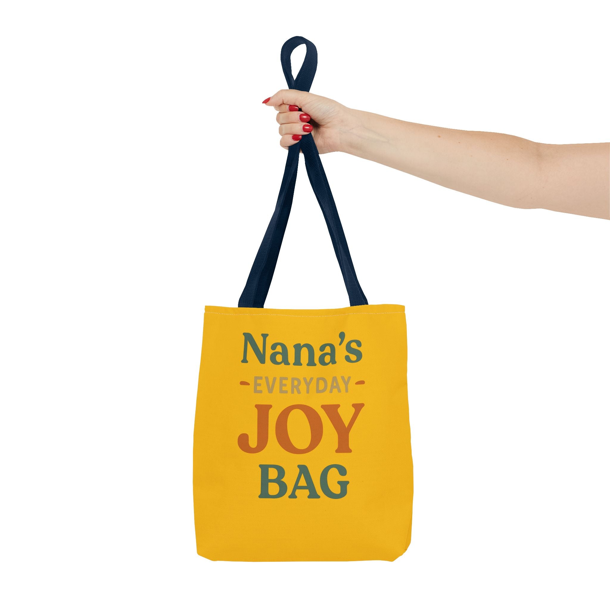 Nana's Everyday Joy Tote Bag, Perfect Gift for Grandmothers, Eco-Friendly Shopping Bag, Yellow All-Over Print, Birthday, Mother's Day, [...]