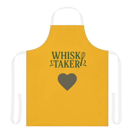 Whisk Taker Apron | Fun Cooking Gift for Grandparents | Chef Apron | Kitchen Accessory | Unique Present | Gift for Him/Her | Aprons for Holidays