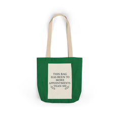 Canvas Tote Bag with Colorful Straps - Perfect Gift for Grandmothers