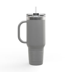 Rest, Relax & Renew Insulated Travel Mug, 40oz - Motivational Drinkware, Perfect for Gifts, Outdoor Adventures, Self-Care & Relaxation