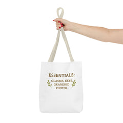 Essentials Tote Bag - Perfect for Grandma, Stylish Shopping, Beach Days, Gifts for Her, Personalized Bag