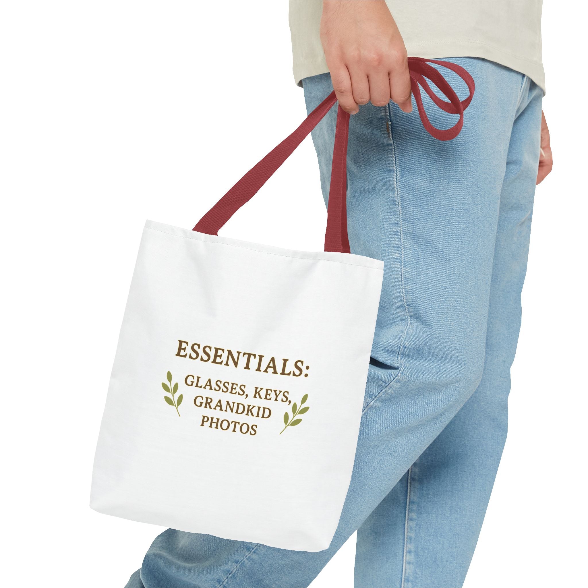 Essentials Tote Bag - Perfect for Grandma, Stylish Shopping, Beach Days, Gifts for Her, Personalized Bag