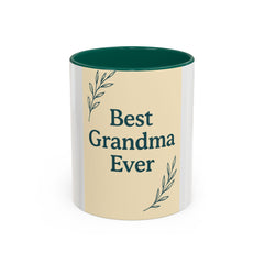 Best Grandma Ever Colorful Mug - Unique Gift for Grandma, Thoughtful Coffee Mug, Great for Mother s Day, Birthday