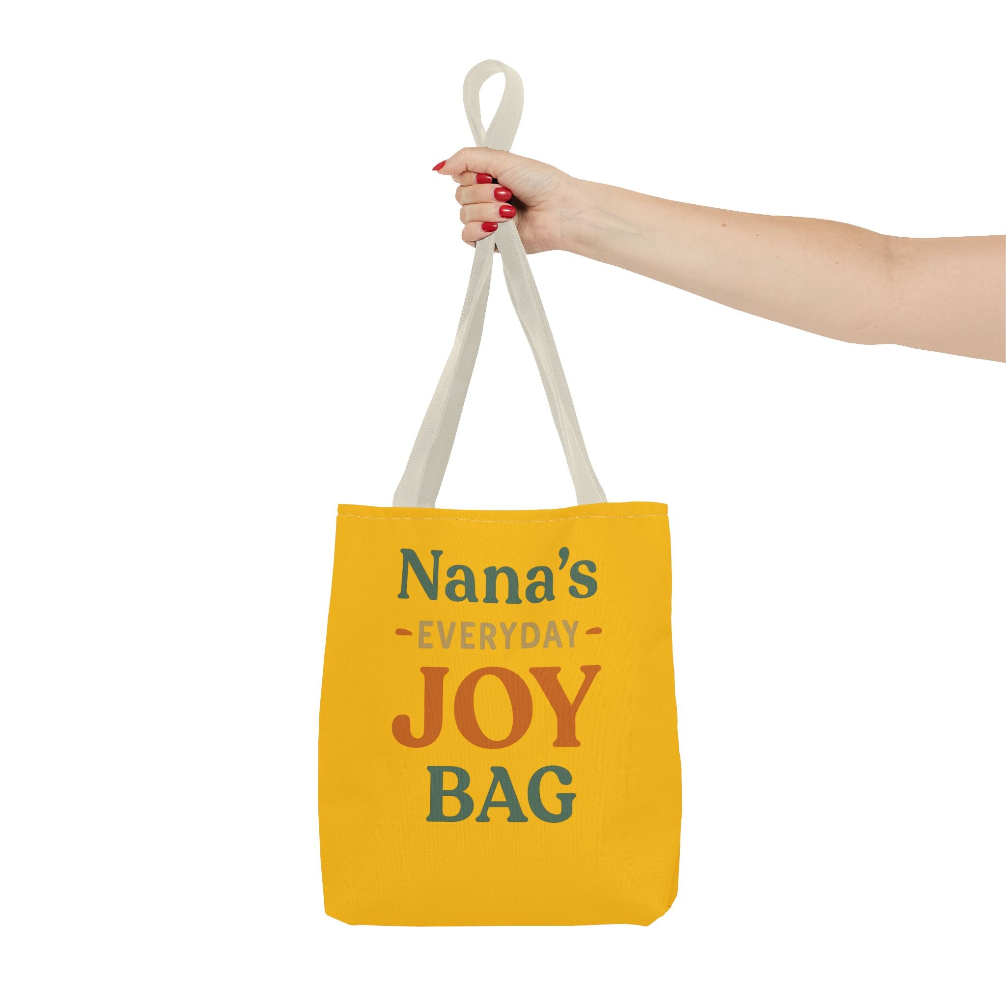 Nana's Everyday Joy Tote Bag, Perfect Gift for Grandmothers, Eco-Friendly Shopping Bag, Yellow All-Over Print, Birthday, Mother's Day, [...]