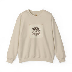 Golden Style Crewneck – “Aged Well, Like Opinions”