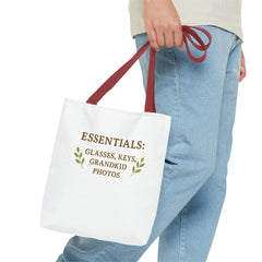 Essentials Tote Bag - Perfect for Grandma, Stylish Shopping, Beach Days, Gifts for Her, Personalized Bag