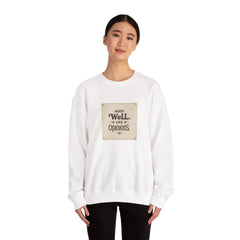 Golden Style Crewneck – “Aged Well, Like Opinions”