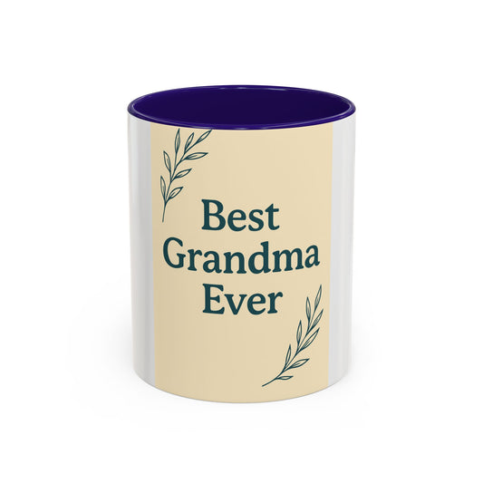Best Grandma Ever Colorful Mug - Unique Gift for Grandma, Thoughtful Coffee Mug, Great for Mother s Day, Birthday