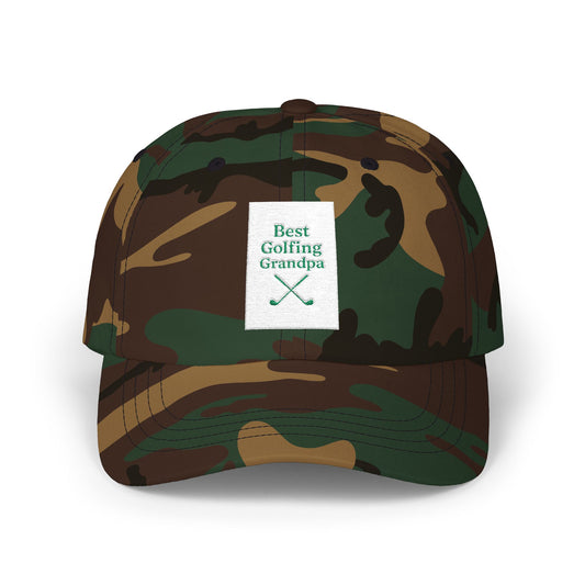 Best Grandpa Classic Dad Cap | Perfect Gift for Father's Day, Birthdays, Golf Lovers, Casual Outings, Outdoor Events