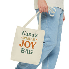 Nana's Everyday Joy Tote Bag, Perfect Gift for Grandmothers, Eco-Friendly Shopping Bag, Yellow All-Over Print, Birthday, Mother's Day, [...]
